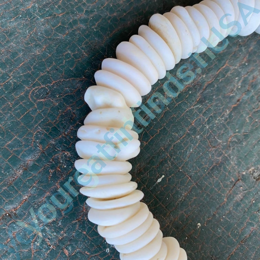 Puka Shell Necklace Small - White — Leilanis Attic